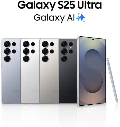 Samsung Galaxy S25 Ultra 5G (Titanium Silverblue, 256 GB)  (12 GB RAM)